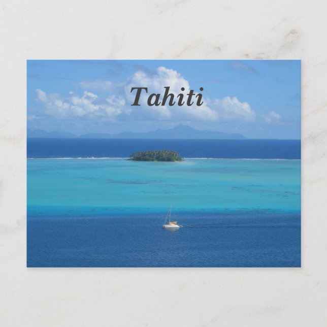 Tahiti Vykort (Framsida)