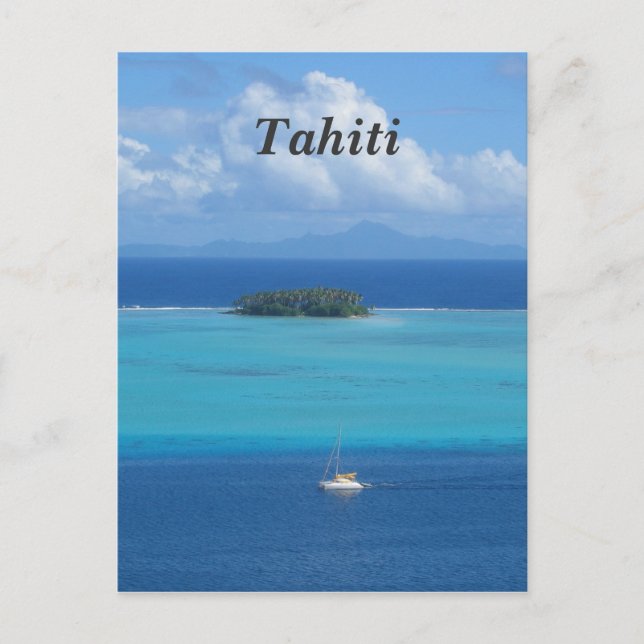 Tahiti Vykort (Framsida)
