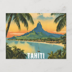 Tahiti Vykort