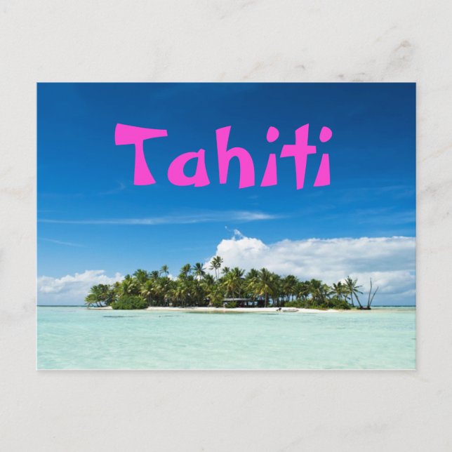 Tahiti-vykort Vykort (Framsida)