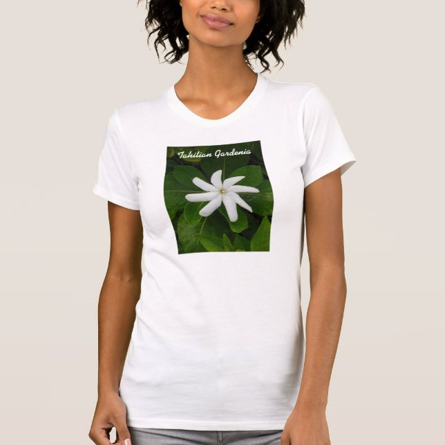Tahitian Gardenia T-shirt (Framsida)