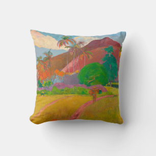 Tahitian Landcape Paul Gauguin Post-Impressionist Kudde