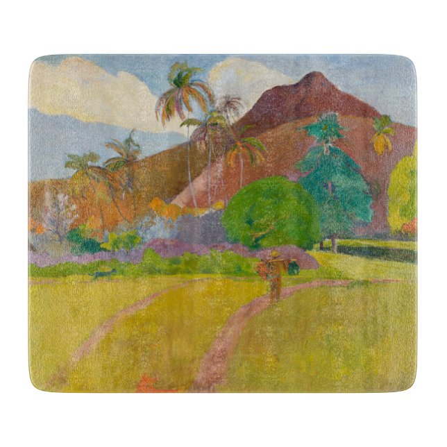 Tahitian Landscape (av Paul Gaugin) (Framsidan)