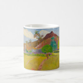 Tahitian Landscape (av Paul Gaugin) Kaffemugg