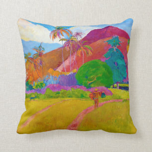 Tahitian Landscape, Gauguin Kudde