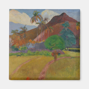 Tahitian landskap, 1891 (olja på kanfas) magnet