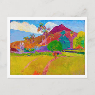 Tahitian Ligcape, Gauguin Vykort