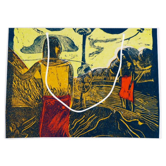 Tahitian Women and Hund, Gauguin (Framsidan)