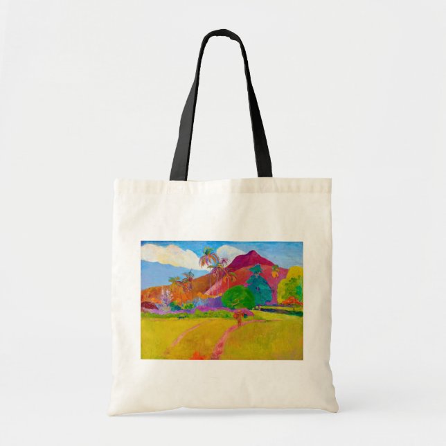 Tahitisk landskap, Gauguin Tygkasse (Framsidan)