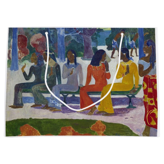Tahitiska kvinnor, Gauguin (Framsidan)