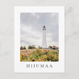 Tahkuna fyr på ön Hiiumaa, Estland Vykort