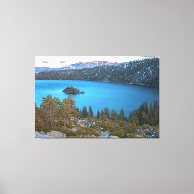 Tahoe Emerald Bay Canvastryck (Framsida)