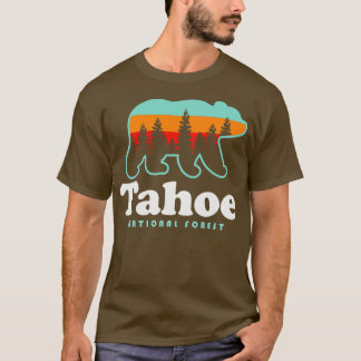 Tahoe National Forest Camping Sjö Tahoe Hiking Ca T Shirt