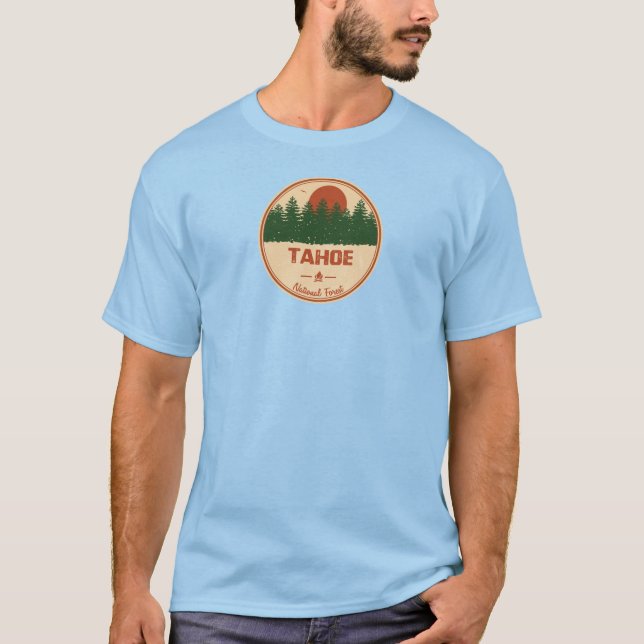 Tahoe National Forest T Shirt (Framsida)