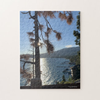 Tahoe Öster Shore Trail View of Incline Village Pussel