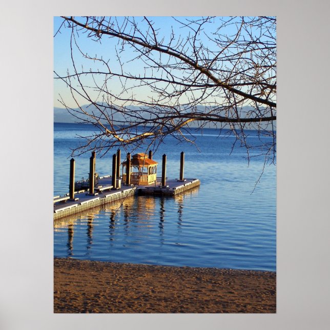 Tahoe Pier Poster (Framsidan)