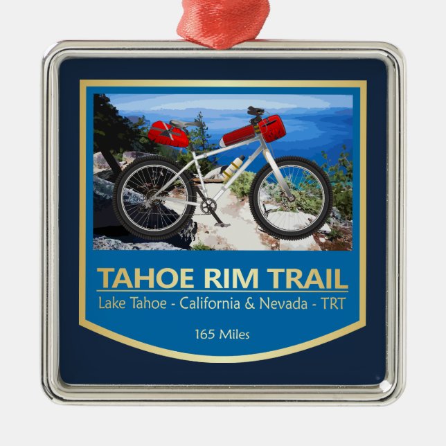 Tahoe Rim (H2) Julgransprydnad Metall (Framsidan)