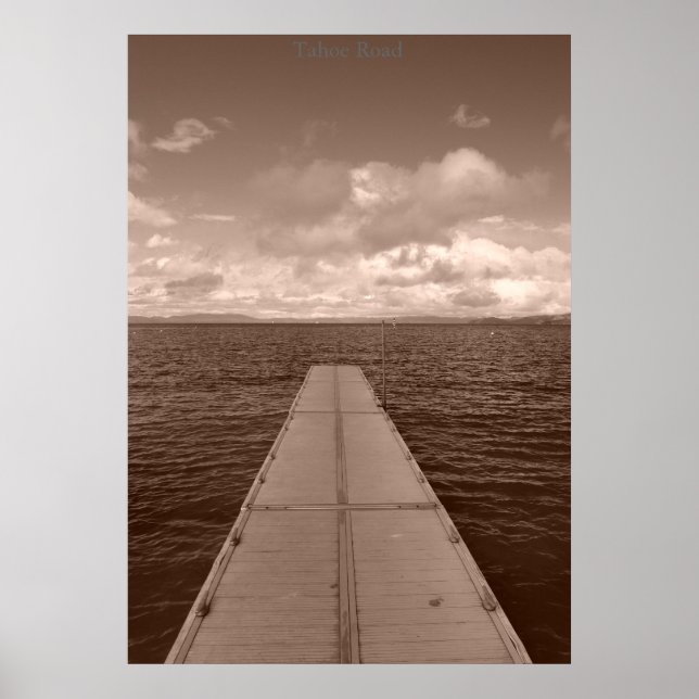 Tahoe Road Poster (Framsidan)