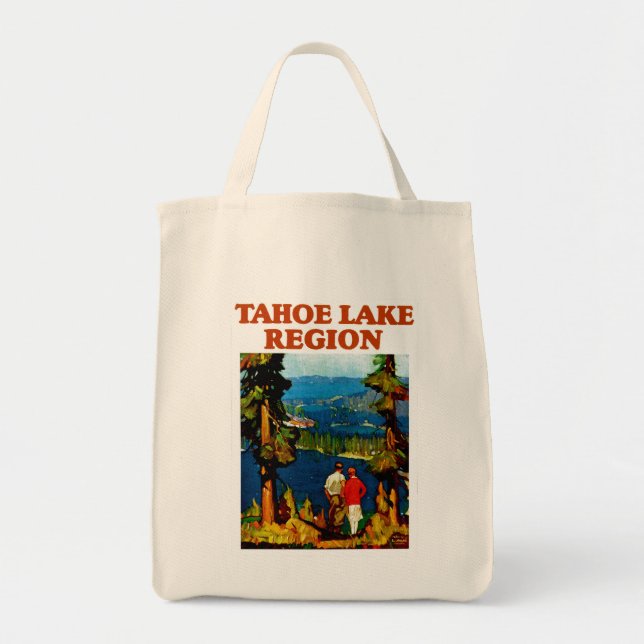 Tahoe sjöregion tygkasse (Framsidan)
