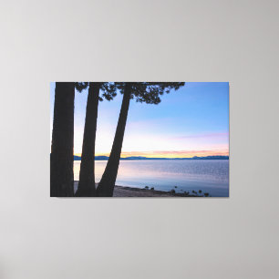 Tahoe Sunrise Canvastryck