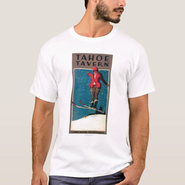 Tahoe Tavern Promo Poster Tee (Framsida)