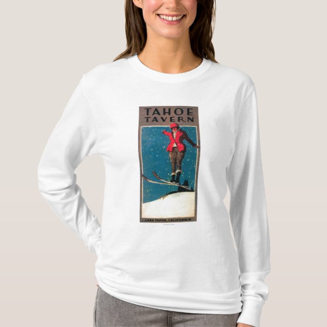 Tahoe Tavern Promo Poster Tee Shirt (Framsida)