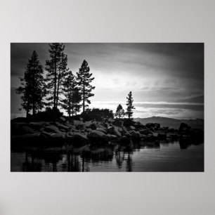 Tahoes himmelska exponeringsglas poster