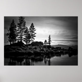 Tahoes Himmelska glas Poster