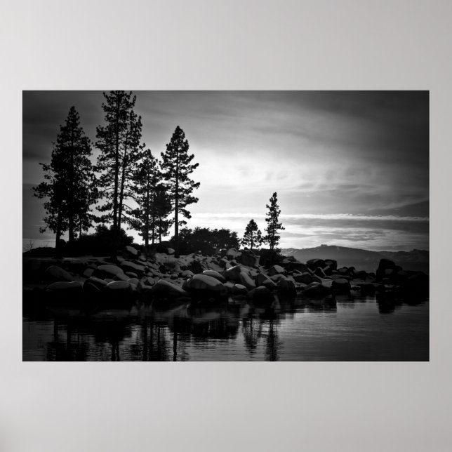 Tahoes Himmelska glas Poster (Framsidan)