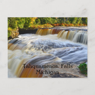 Tahquamenon Falls Michigan Vykort