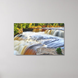 Tahquamenon Falls Paradise Michigan Canvastryck