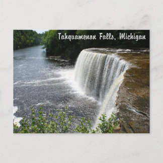Tahquamenon Falls, Paradise, Michigan Vykort