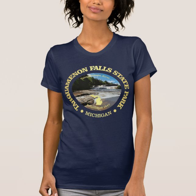 Tahquamenon Falls SP T Shirt (Framsida)