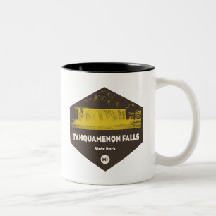 Tahquamenon Falls State Park Michigan Två-Tonad Mugg