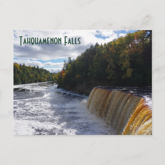 Tahquamenon Falls Vykort (Framsida)