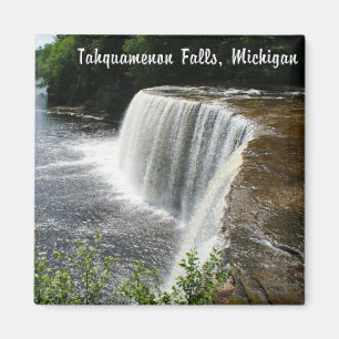 Tahquamenon nedgångar, paradis, Michigan Magnet