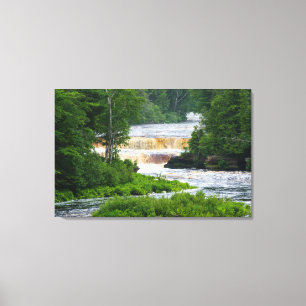 Tahquamenon Nedre Falls Canvastryck
