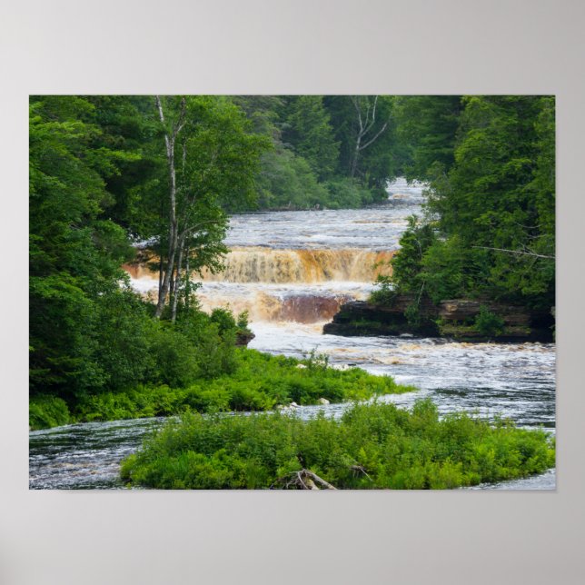 Tahquamenon Nedre Falls Poster (Framsidan)