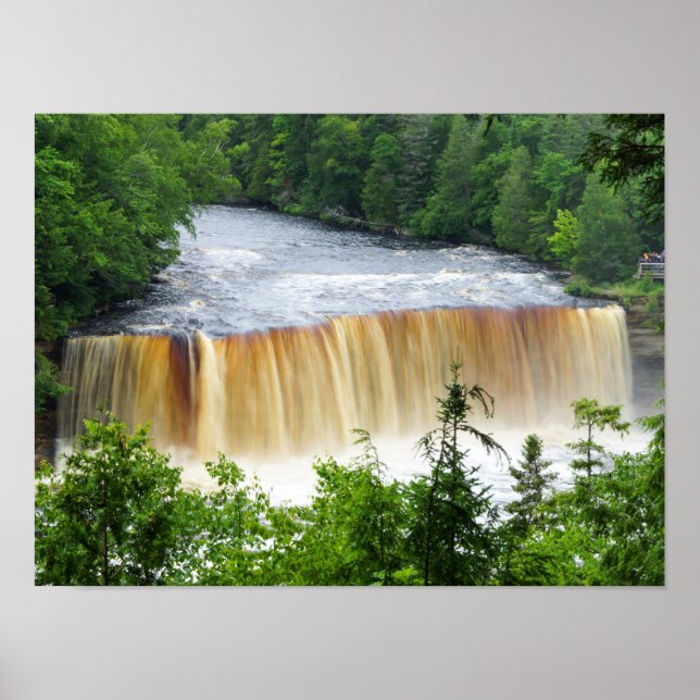 Tahquamenon Upper Falls Poster (Framsidan)