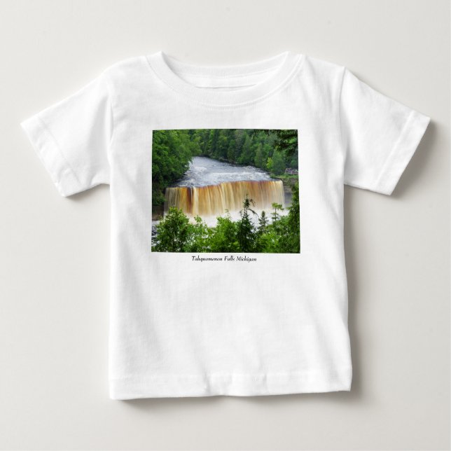 Tahquamenon Upper Falls T Shirt (Framsida)