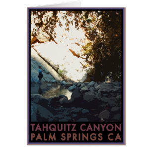 Tahquitz Canyon Hälsningskort