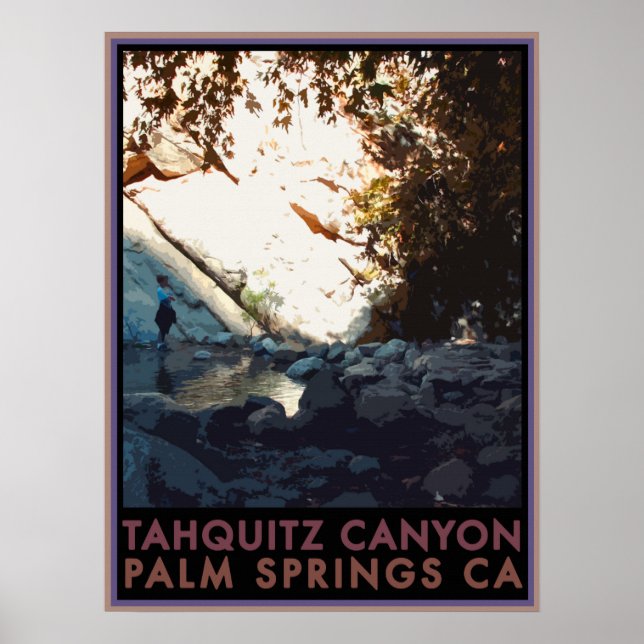 Tahquitz Canyon Poster (Framsidan)