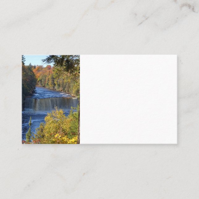 Tahquomenon Falls, Michigan Visitkort (Framsida)