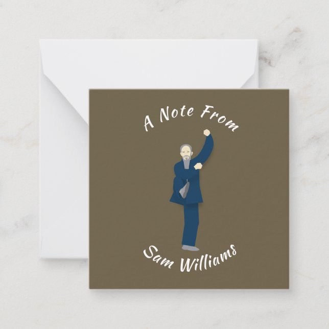 Tai Chi Anteckningskort (Framsida)