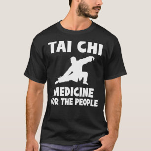 Tai Chi är medicin för folket Hoodie Long Sle T Shirt