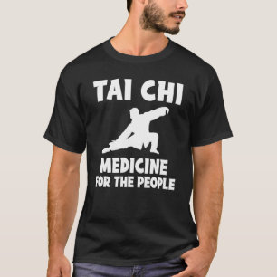 Tai Chi är medicin för folket Hoodie Long Sle T Shirt