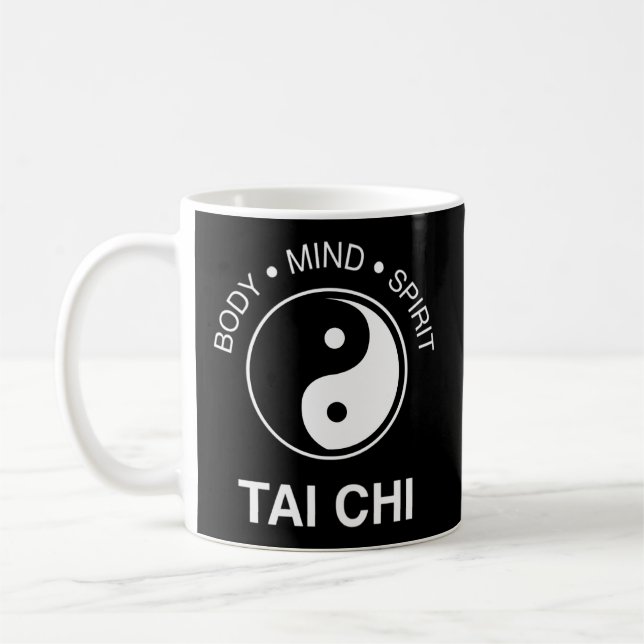Tai Chi - Body Mind Spirit Kaffemugg (Vänster)
