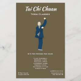 Tai Chi Chuan Flygblad
