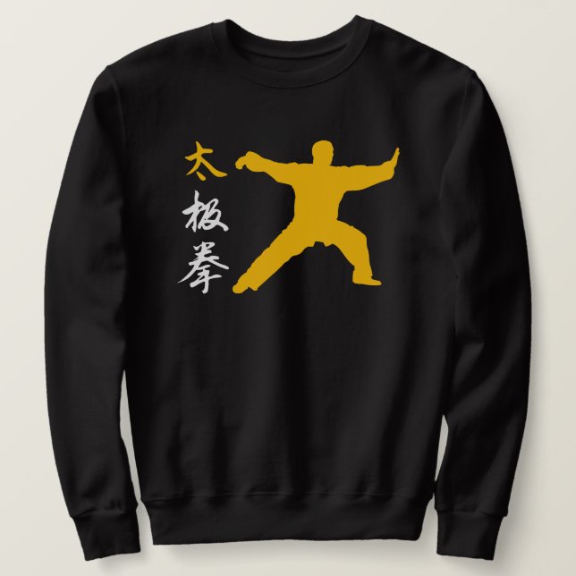 Tai Chi Chuan Lång Ärmad Tröja (Design framsida)