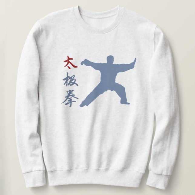 Tai Chi Chuan Lång Ärmad Tröja (Design framsida)